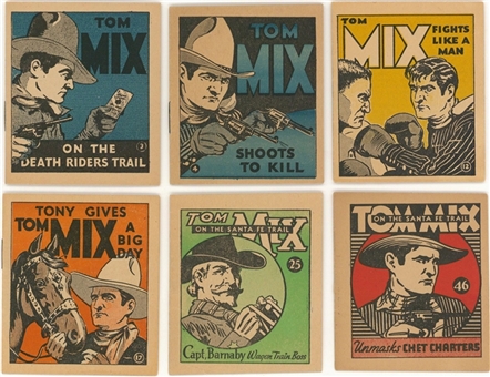 1934 R151 National Chicle "Tom Mix Booklets" Complete Set (48) 